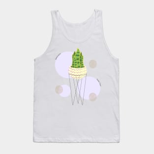 Sansevieria or snake plant house plant decoration illustration Tank Top